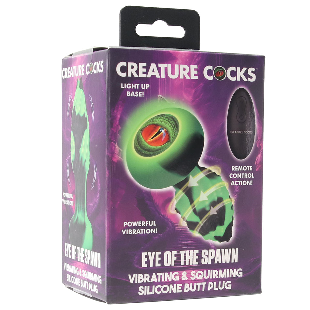 Creature Cocks Eye of the Spawn Squirming Butt Vibe - Tophatter's Vibrator Deals Online Anal Sex Toys > Butt Plugs - Tophatter Daily Deals