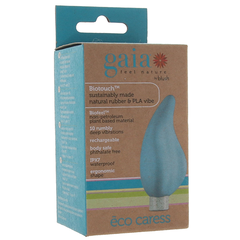 Gaia Eco Caress Silicone Vibe - Tophatter's Vibrator Deals Online Vibrators > Clitoral Stimulators - Tophatter Daily Deals