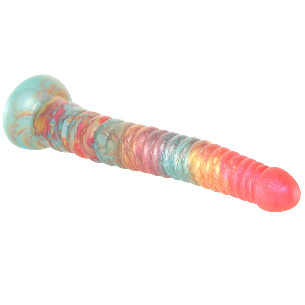Colours Stacked 12 Inch Dildo in Red/Gold Dildo Sex Toys > Non-Phallic Dildos - Tophatter Daily Deals