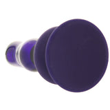 Icicles No.83 Vibrating Glass Plug in Purple - Tophatter's Vibrator Deals Online Anal Sex Toys > Anal Vibrators - Tophatter Daily Deals