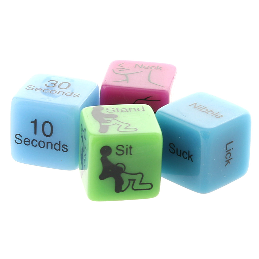 4 Oral Sex Dice Game - Tophatter's Adult Products Sensual Love > Games - Tophatter Daily Deals