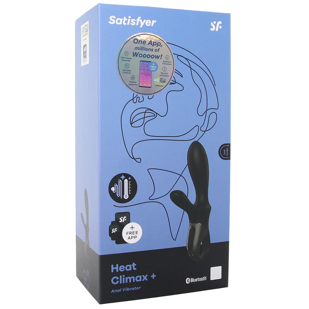 Satisfyer Heat Climax + Anal Vibe Vibrators > Anal Vibrators - Tophatter Daily Deals