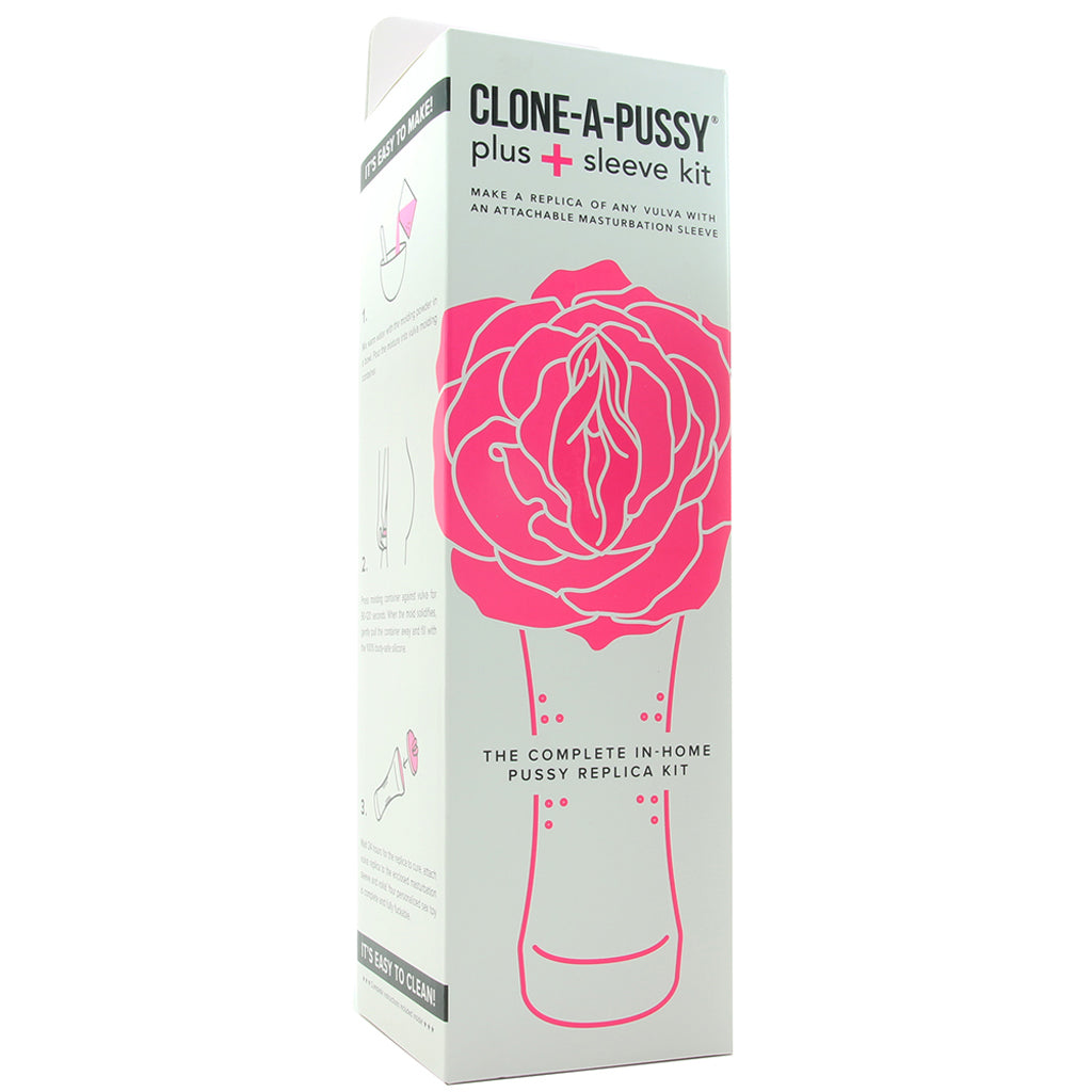 Clone-A-Pussy Plus Masturbator Sleeve Kit in Hot Pink - Tophatter's Adult Products Male Masturbators > Self-Contained Strokers - Tophatter Daily Deals