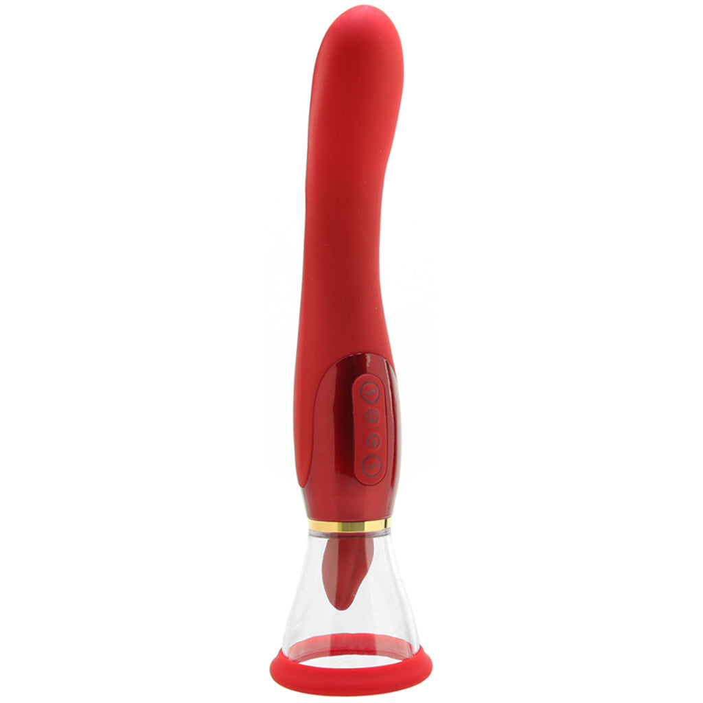 Luxury Edition Ultimate Pleasure Clitoral Pump Vibe - Tophatter's Adult Products Vibrators > Clitoral Stimulators - Tophatter Daily Deals