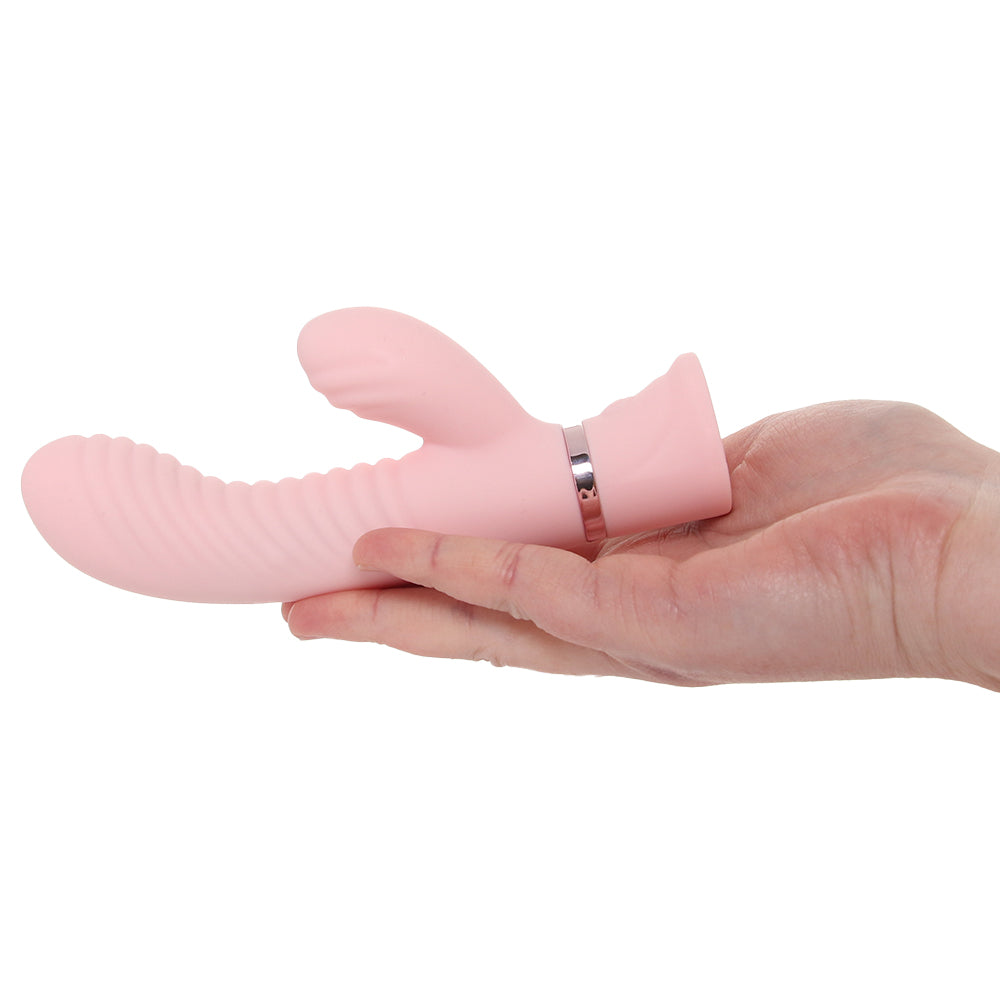 Loveline Mystique Ribbed Mini Rabbit Vibe - Tophatter's Adult Sex Toys Online Vibrators > Rabbit Vibrators - Tophatter Daily Deals