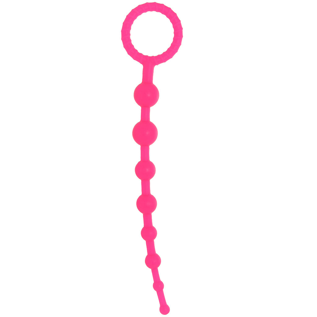 PinkCherry Graduated Anal Beads in Pink - Tophatter's Adult Products Anal Sex Toys > Anal Beads - Tophatter Daily Deals