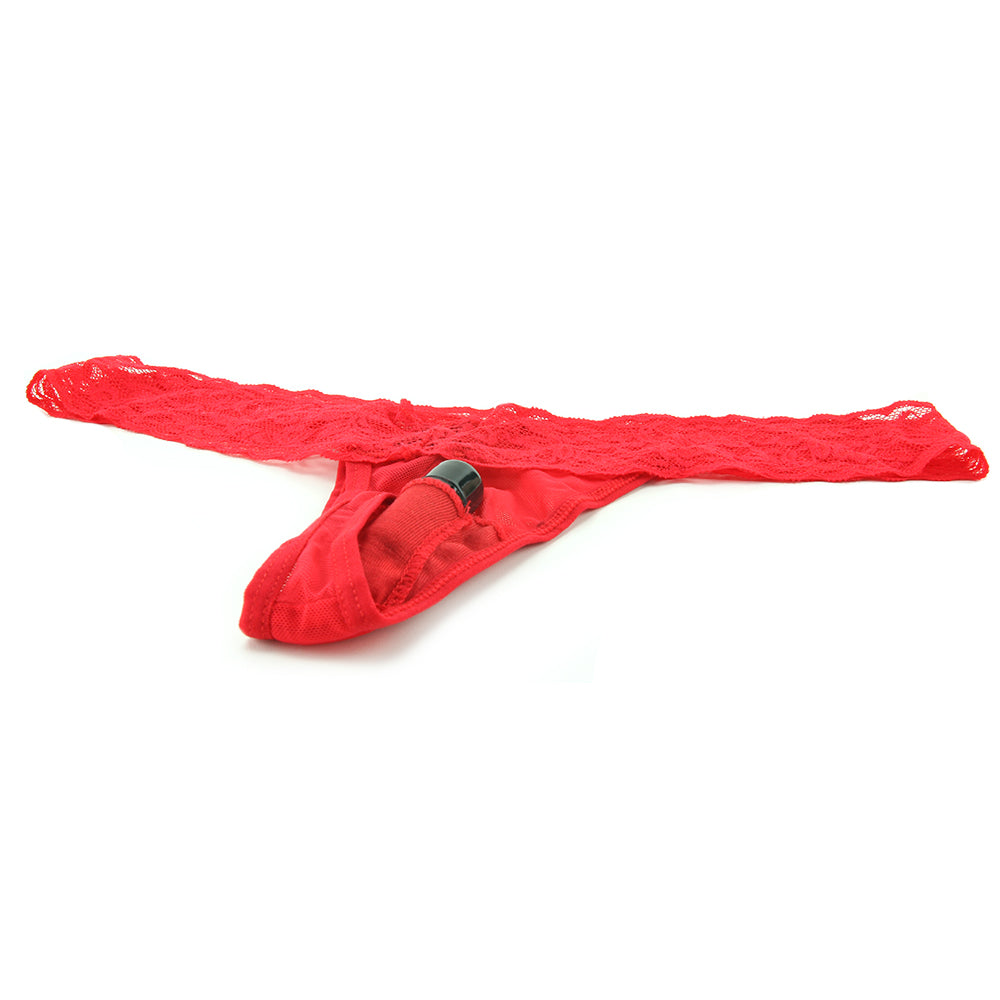 Vibrating Panties with Hidden Vibe Pocket Red /M Vibrators > Wearable & Panty Vibrators - Tophatter Daily Deals