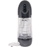 Pumped SonicPull Auto Stroker in Gunmetal Male Masturbators > Auto Strokers - Tophatter Daily Deals