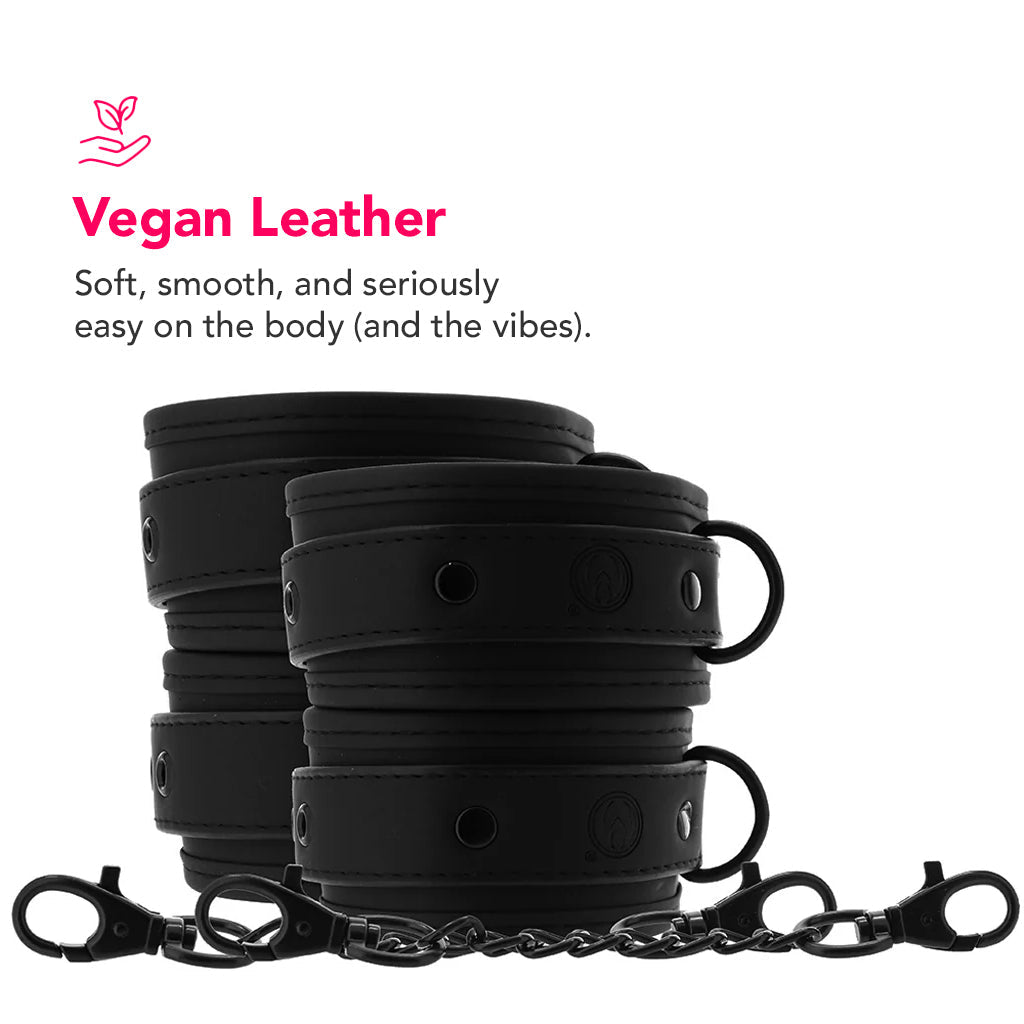 Master Series Kinky Comfort Wrist & Ankle Cuff Set Bondage and Fetish > Wrist and Ankle Cuffs - Tophatter Daily Deals