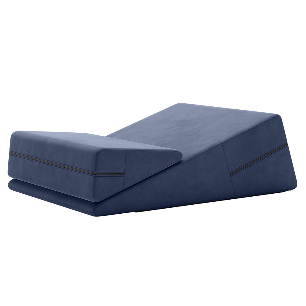 Wedge Ramp Combo in Velvet Blue Sex Furniture > Sex Machine - Tophatter Daily Deals