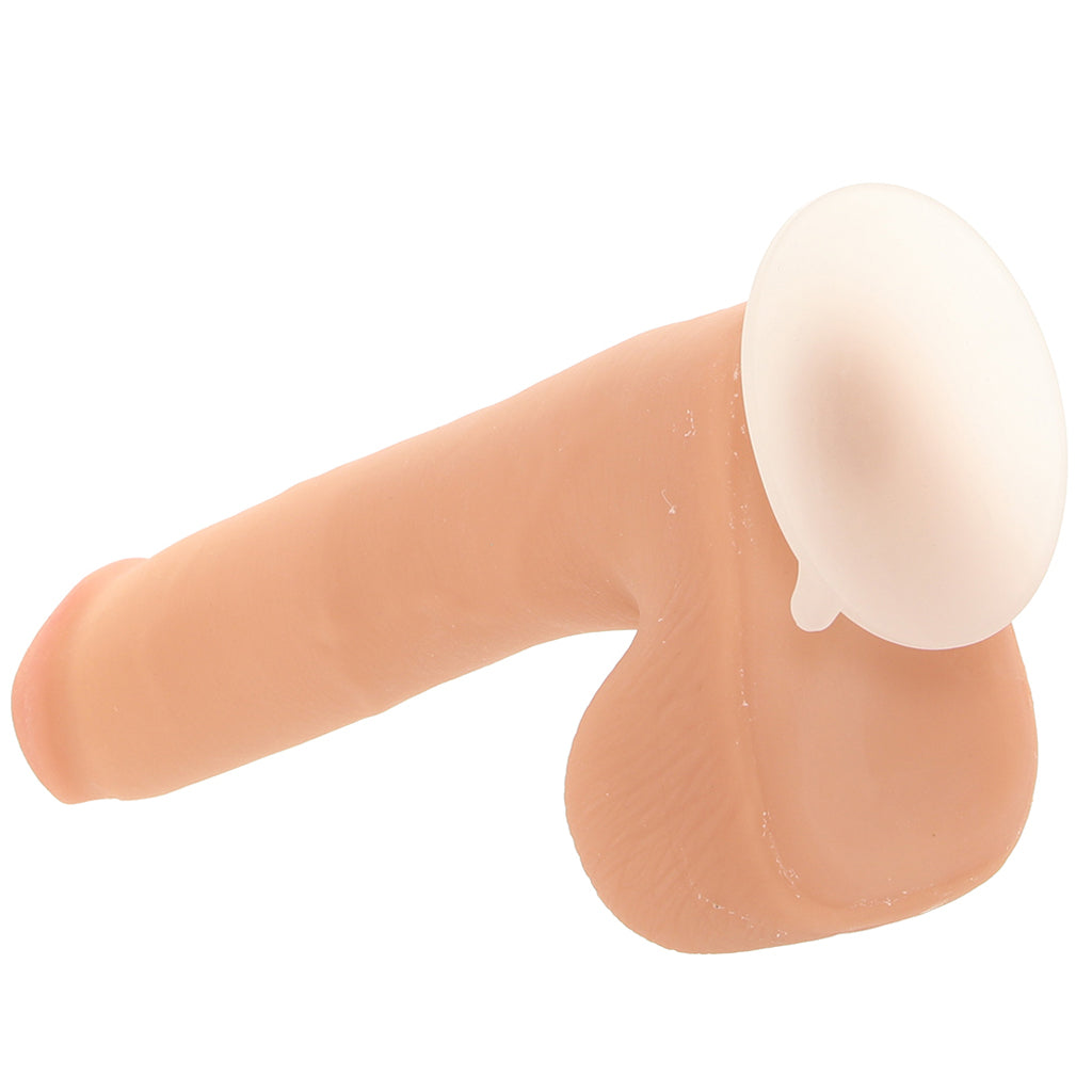 The Realistic 9 Inch Cock with Balls in Vanilla - Tophatter's Adult Sex Toys Online Dildo Sex Toys > Realistic Dildos - Tophatter Daily Deals