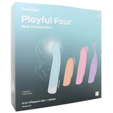 Satisfyer Playful Four Pleasure Set Vibrators > Clitoral Stimulators - Tophatter Daily Deals