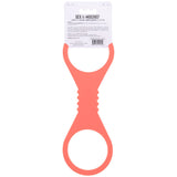 S&M Peaches 'n CreaMe Silicone Cuffs in Large - Tophatter's Adult Sex Toys Online Bondage and Fetish > Wrist and Ankle Cuffs - Tophatter Daily Deals