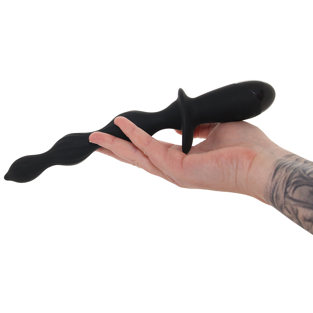 Ass-Station Deep Dive Beaded Anal Vibe Anal Sex Toys > Anal Vibrators - Tophatter Daily Deals
