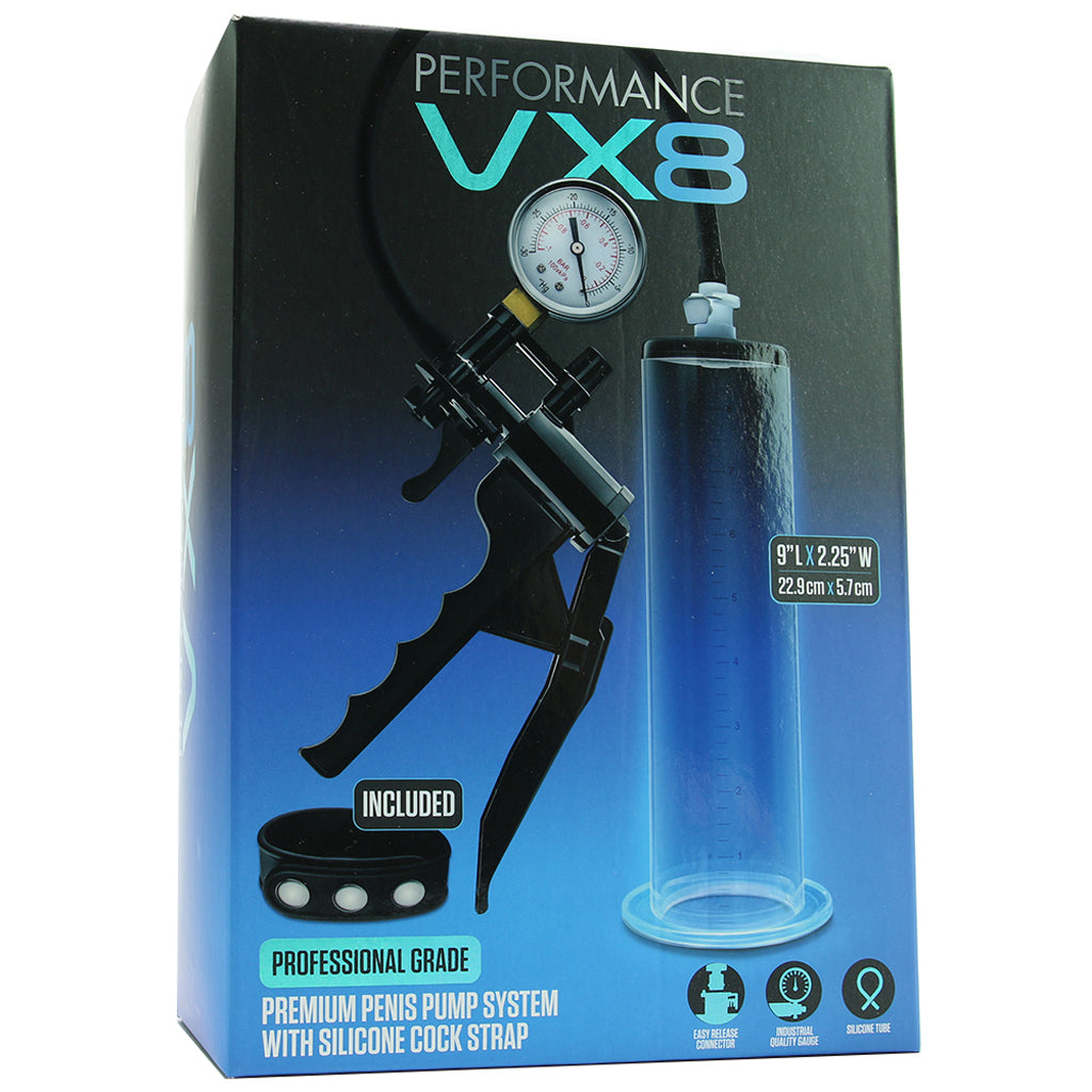 Performance VX8 Pump With Silicone Cock Strap Male Enhancement > Penis Pumps - Tophatter Daily Deals
