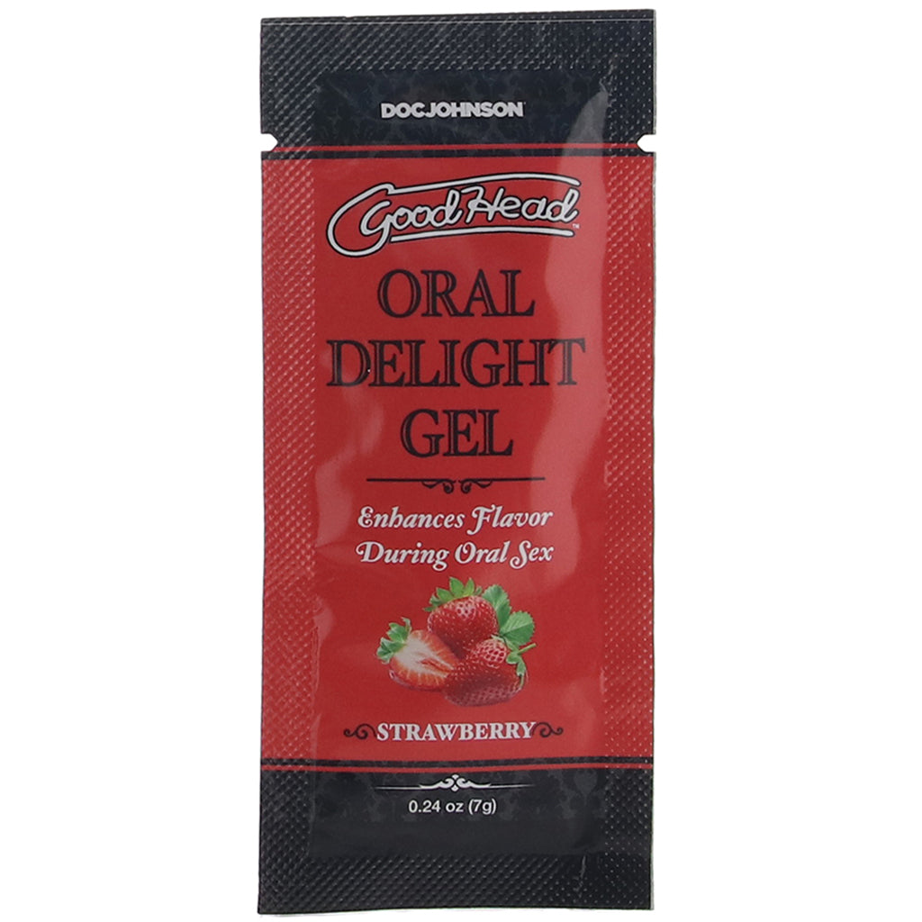 GoodHead Oral Delight Gel .24oz in Strawberry - Tophatter's Adult Products Lubes and Lotions > Female Enhancement - Tophatter Daily Deals