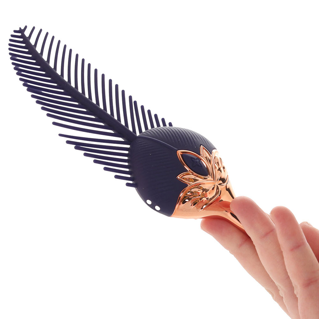 Master Series The Tickler Silicone Feather Vibe - Tophatter's Vibrator Deals Online Vibrators > Clitoral Stimulators - Tophatter Daily Deals