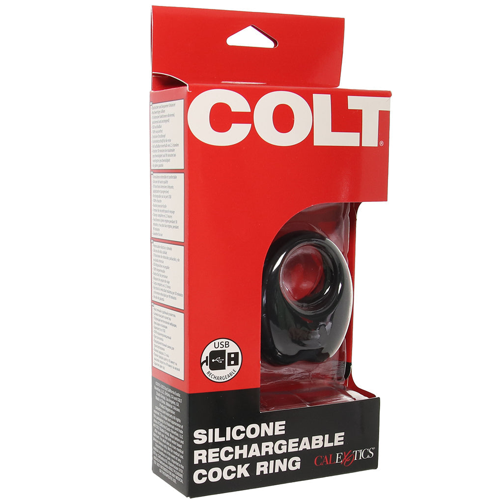 Colt Silicone Rechargeable Cock Ring Cock Rings - Tophatter Daily Deals