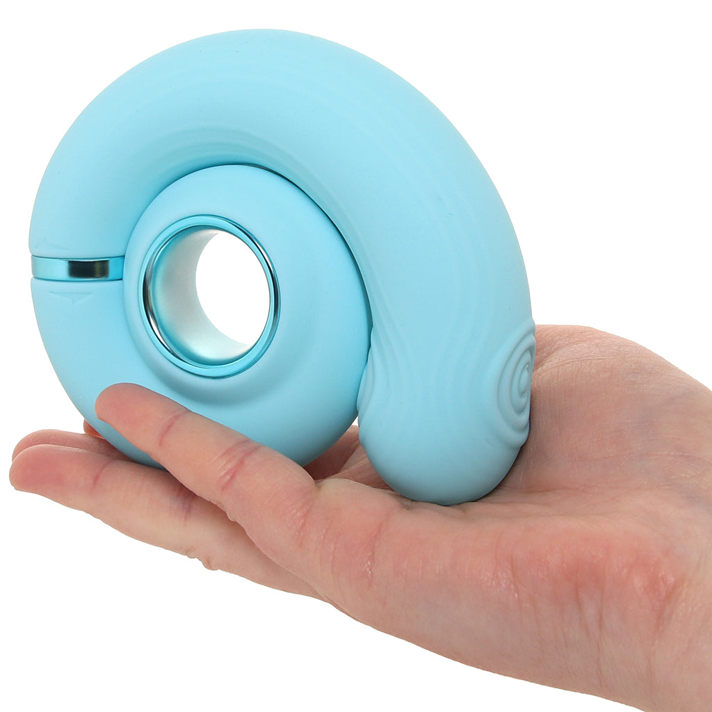 Loveline Tic-Tac Tapping Swirl Vibe in Blue Vibrators > G-Spot Vibrators - Tophatter Daily Deals