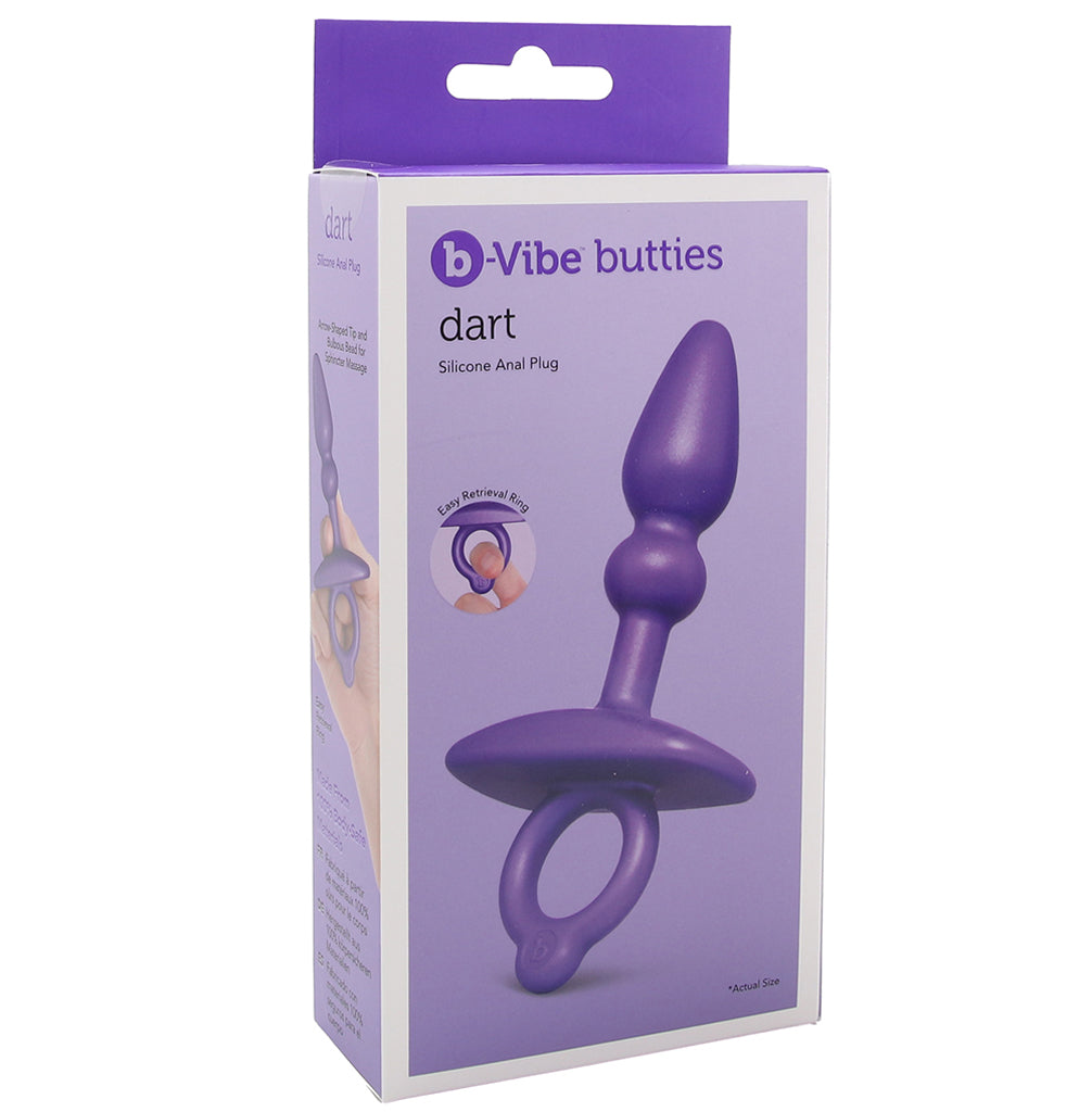 b-Vibe Butties Dart Silicone Anal Plug Anal Sex Toys > Butt Plugs - Tophatter Daily Deals