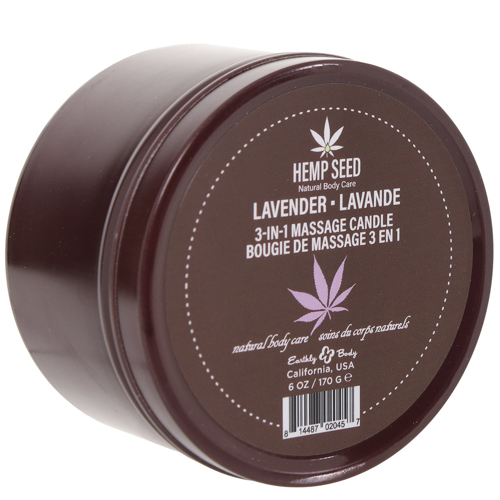Hemp Seed Tranquility Trio Massage Kit in Lavender Sensual Love > Massage - Tophatter Daily Deals