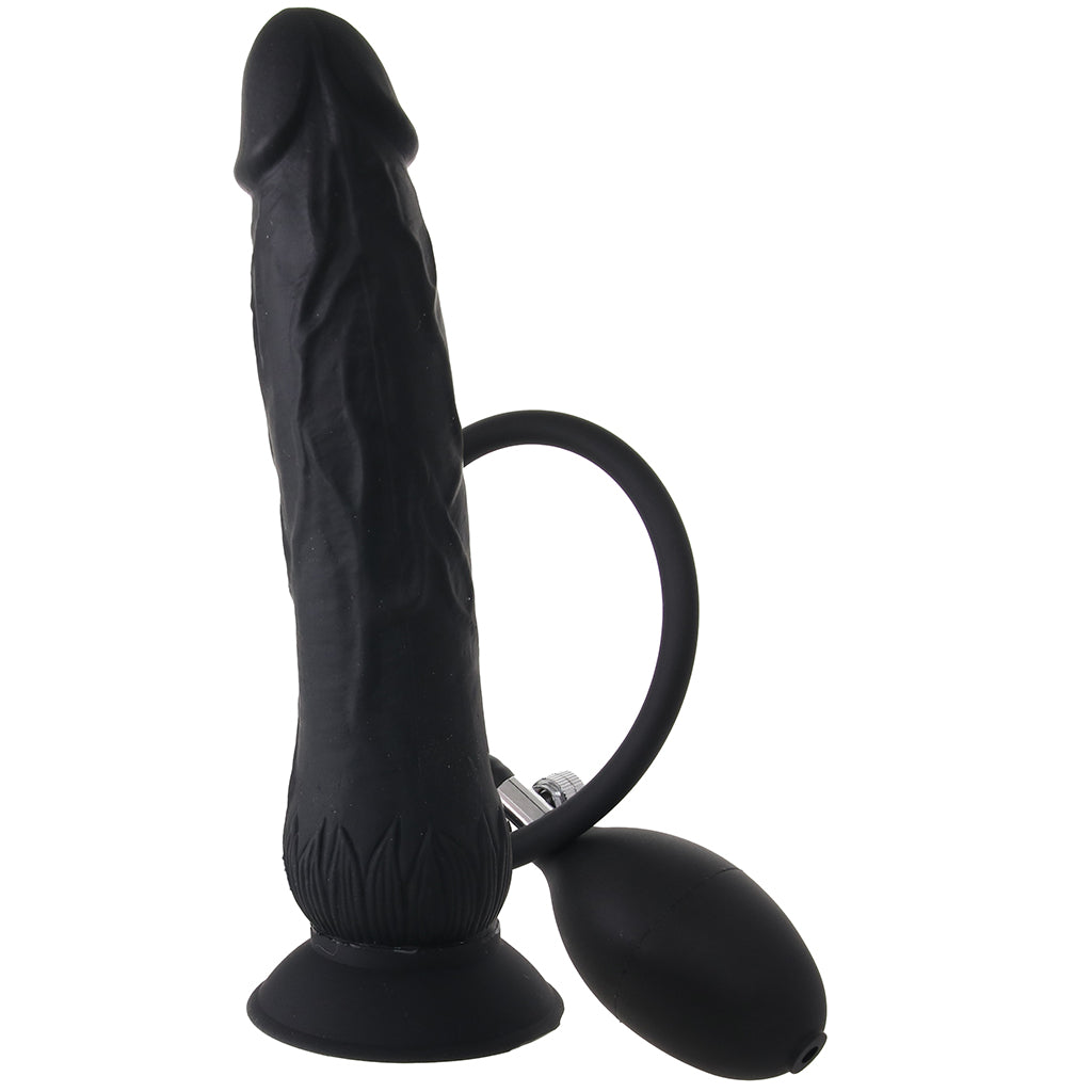 Size Up 7.5 Inch Silicone Inflatable Dildo Dildo Sex Toys > Realistic Dildos - Tophatter Daily Deals