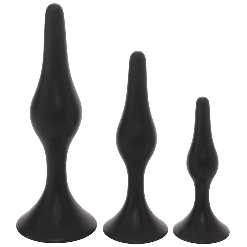 PinkCherry Triple Trainer Anal Kit Anal Sex Toys > Butt Plugs - Tophatter Daily Deals