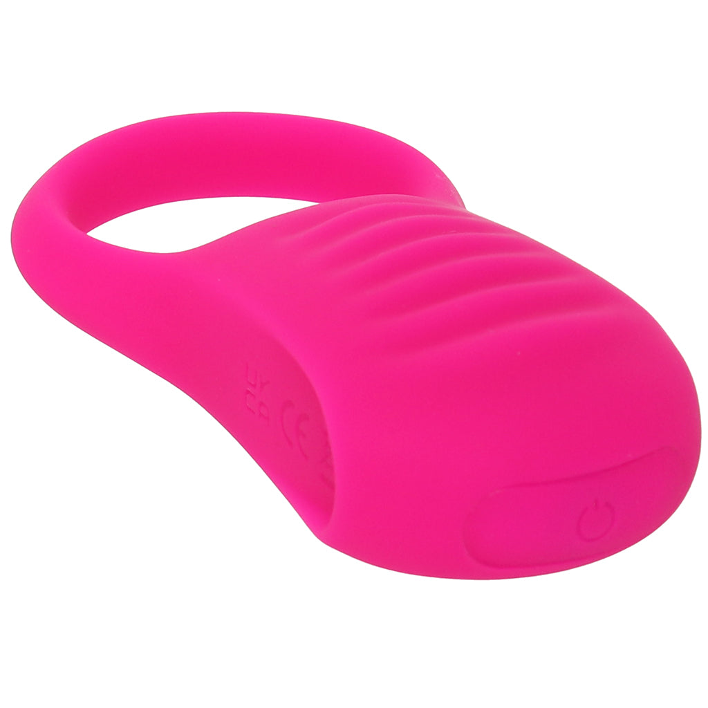 Basic Essentials Ridge Rider Vibrating Cock Ring Cock Rings - Tophatter Daily Deals