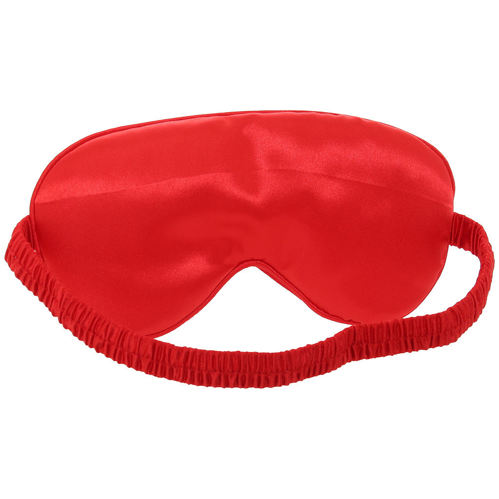 Ouch! Satin Blindfold in Red Bondage and Fetish > Pleasure Masks and Dress Up Play - Tophatter Daily Deals