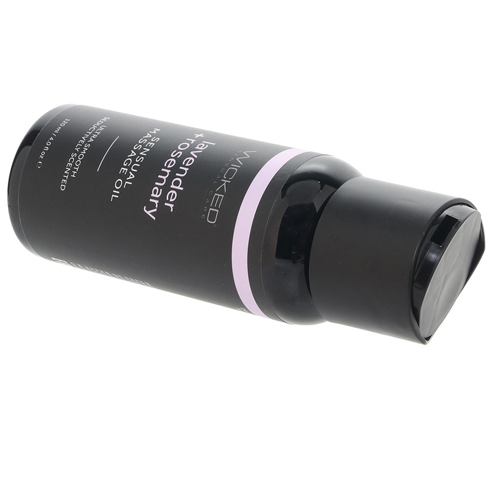 Sensual Massage Oil 4oz/120ml in Lavender & Rosemary - Tophatter's Adult Sex Toys Online Lubes and Lotions > Erotic Massage Oils - Tophatter Daily Deals