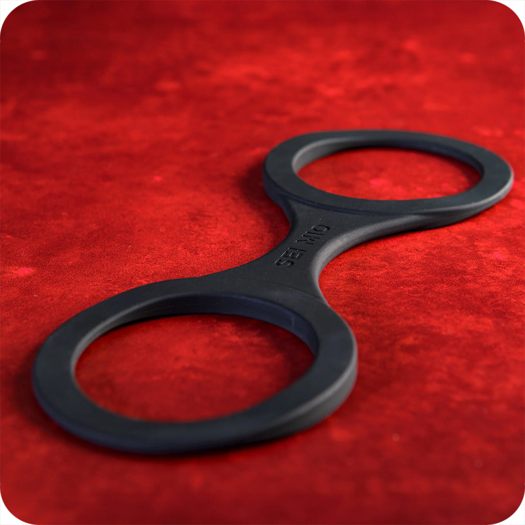 Sei Mio Silicone Handi-Cuffs in Medium - Tophatter's Adult Sex Toys Online Bondage and Fetish > Wrist and Ankle Cuffs - Tophatter Daily Deals