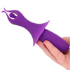Sienna Fluttering Silicone Vibe in Purple Vibrators > Clitoral Stimulators - Tophatter Daily Deals