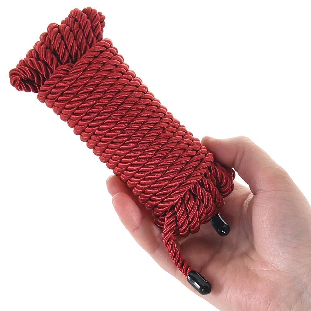 Bound 25 Foot Rope in Red Bondage and Fetish > Restraints - Tophatter Daily Deals