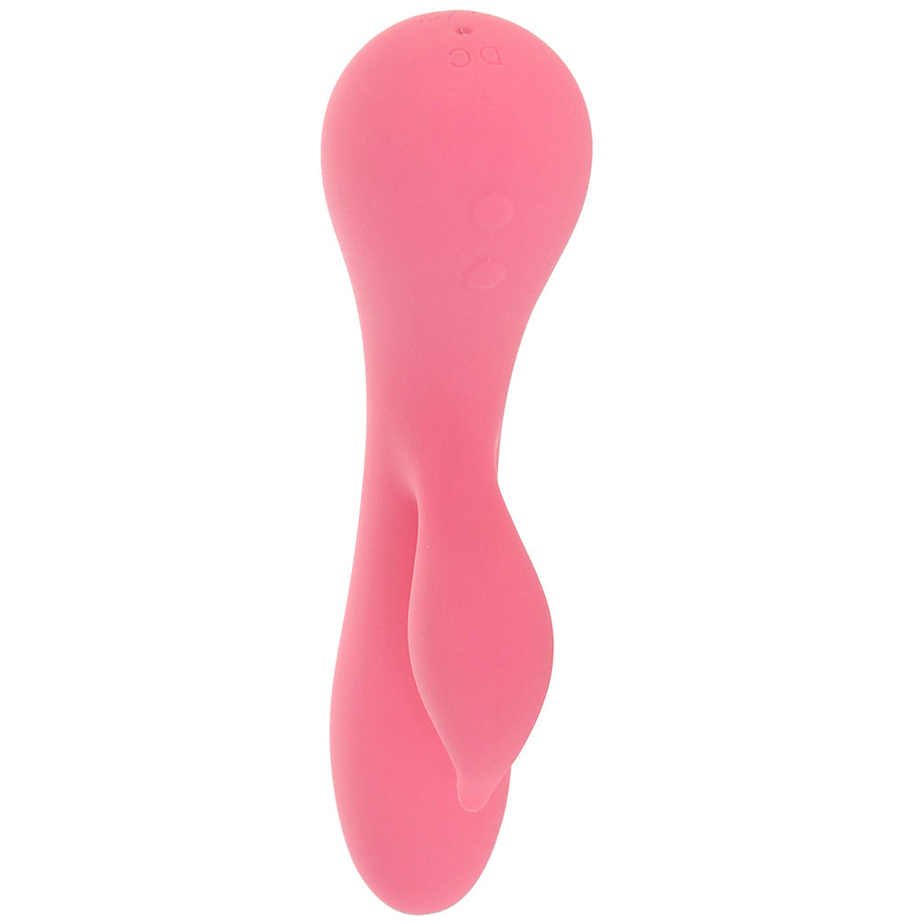 Glo Rabbit Silicone Heating Vibe in Pink - Tophatter's Vibrator Deals Online Vibrators > Rabbit Vibrators - Tophatter Daily Deals