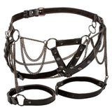 Euphoria Thigh Harness With Chains XL Bondage and Fetish > Women's - Tophatter Daily Deals