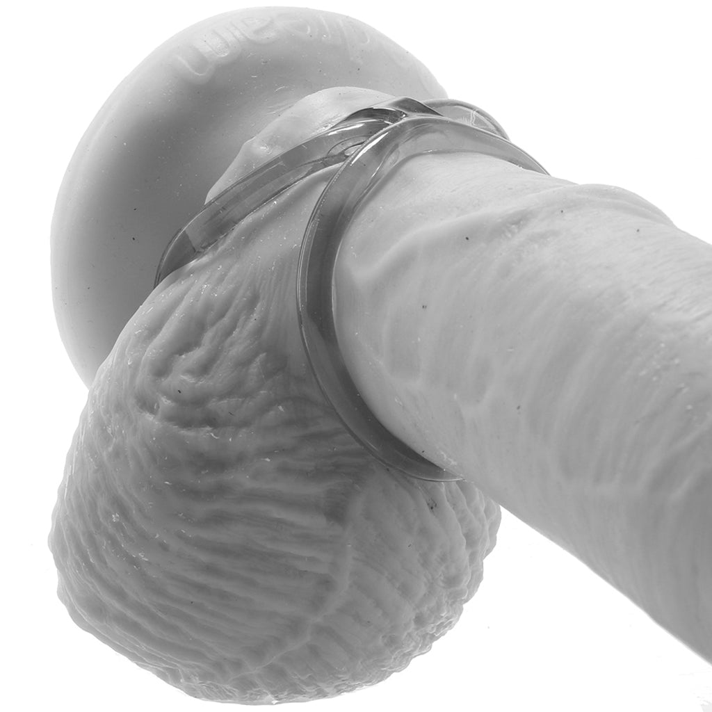 Bullseye Double Loop Cock Ring in Smoke - Tophatter's Adult Products Cock Rings - Tophatter Daily Deals