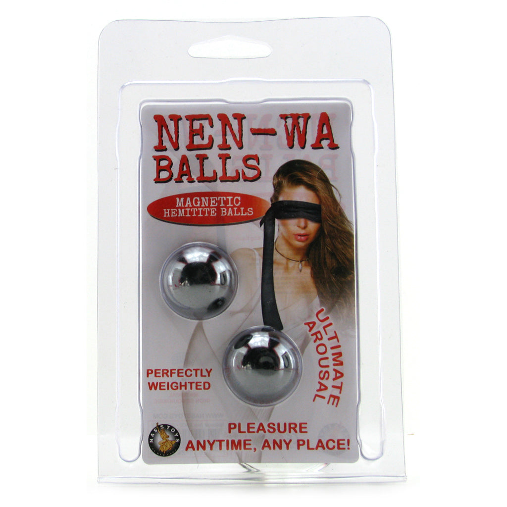 Nen-Wa Magnetic Hematite Balls in Black Kegel, Ben Wa and Pelvic Health Tools - Tophatter Daily Deals