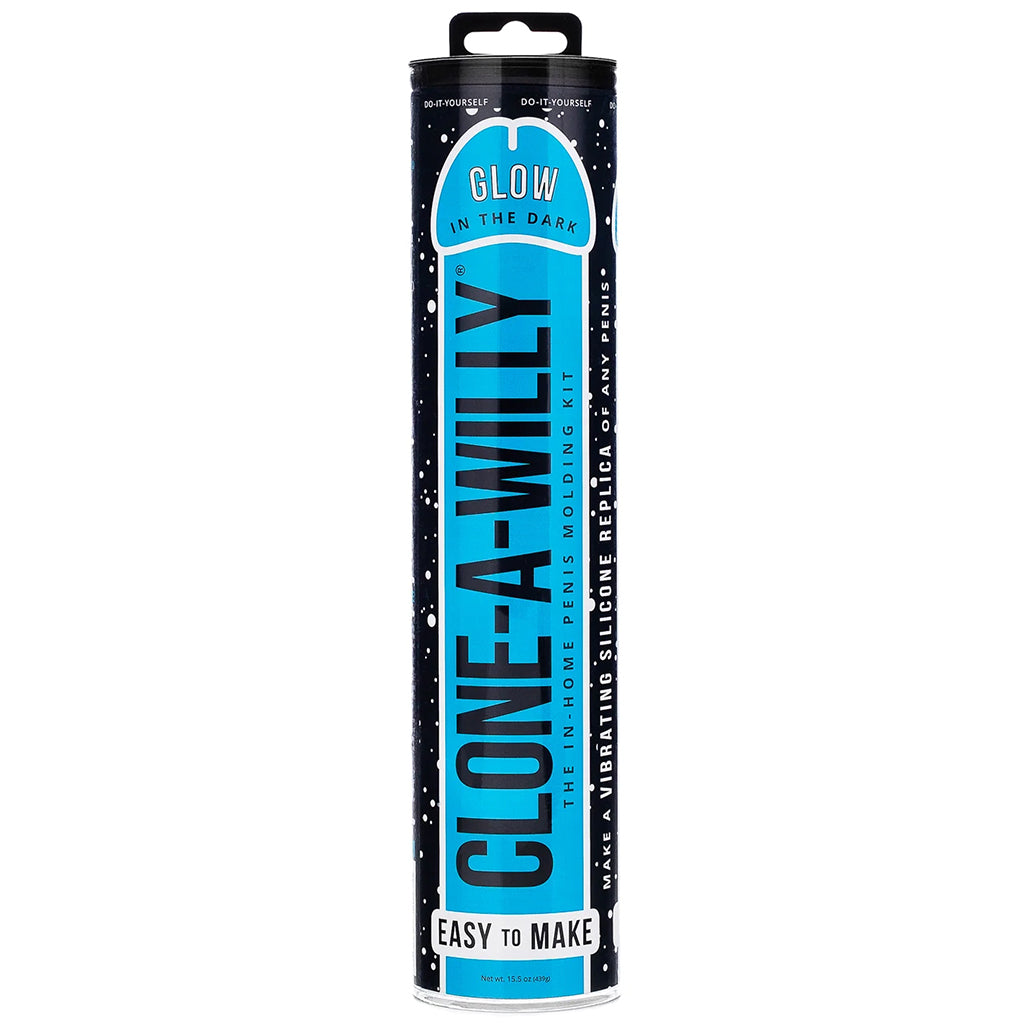 Clone-A-Willy Glow in the Dark in Blue Dildo Sex Toys > Realistic Dildos - Tophatter Daily Deals