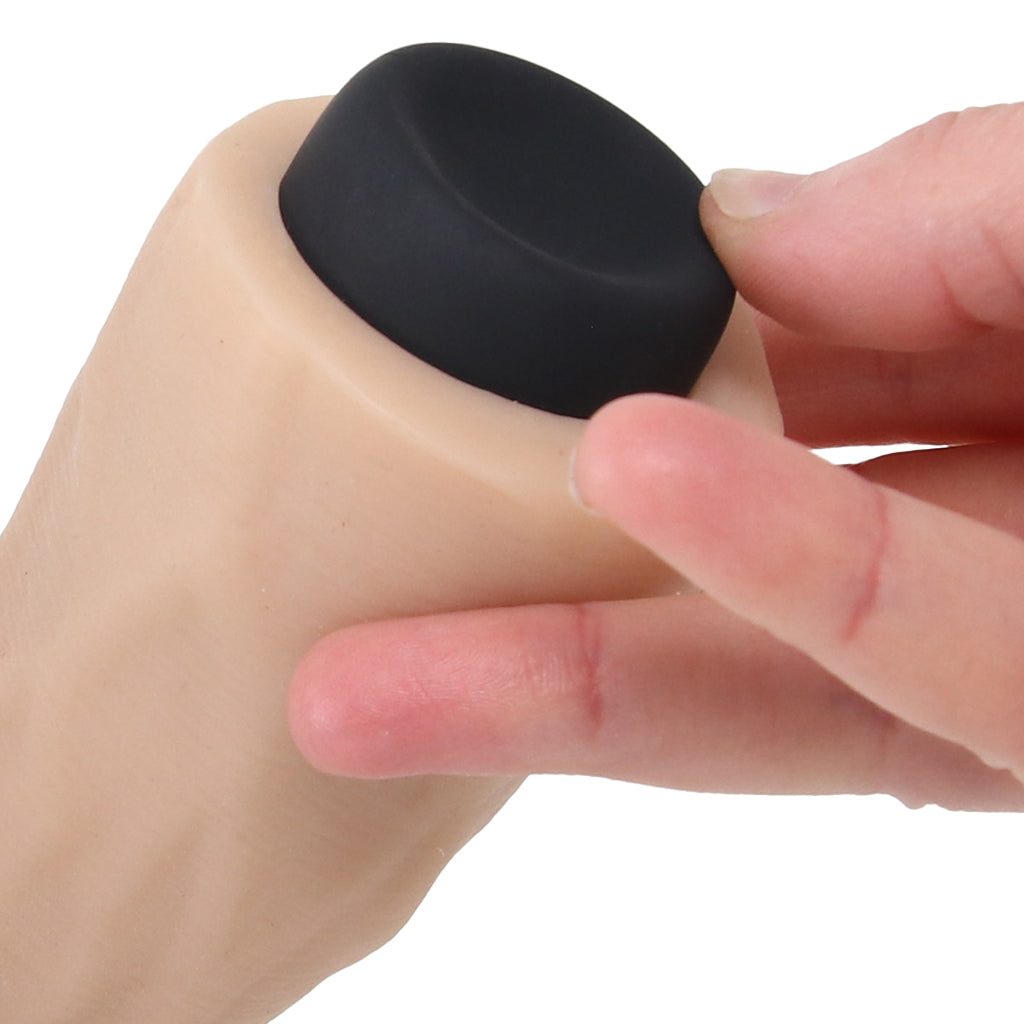 Jock Vibrating Realistic Penis Extender in Light - Tophatter's Vibrator Deals Online Male Enhancement > Extenders and Sleeves - Tophatter Daily Deals