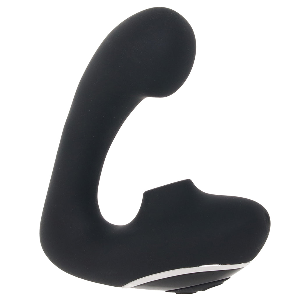 Greedy Girl Duet Stimulator with Clitoral Suction Vibrators > G-Spot Vibrators - Tophatter Daily Deals