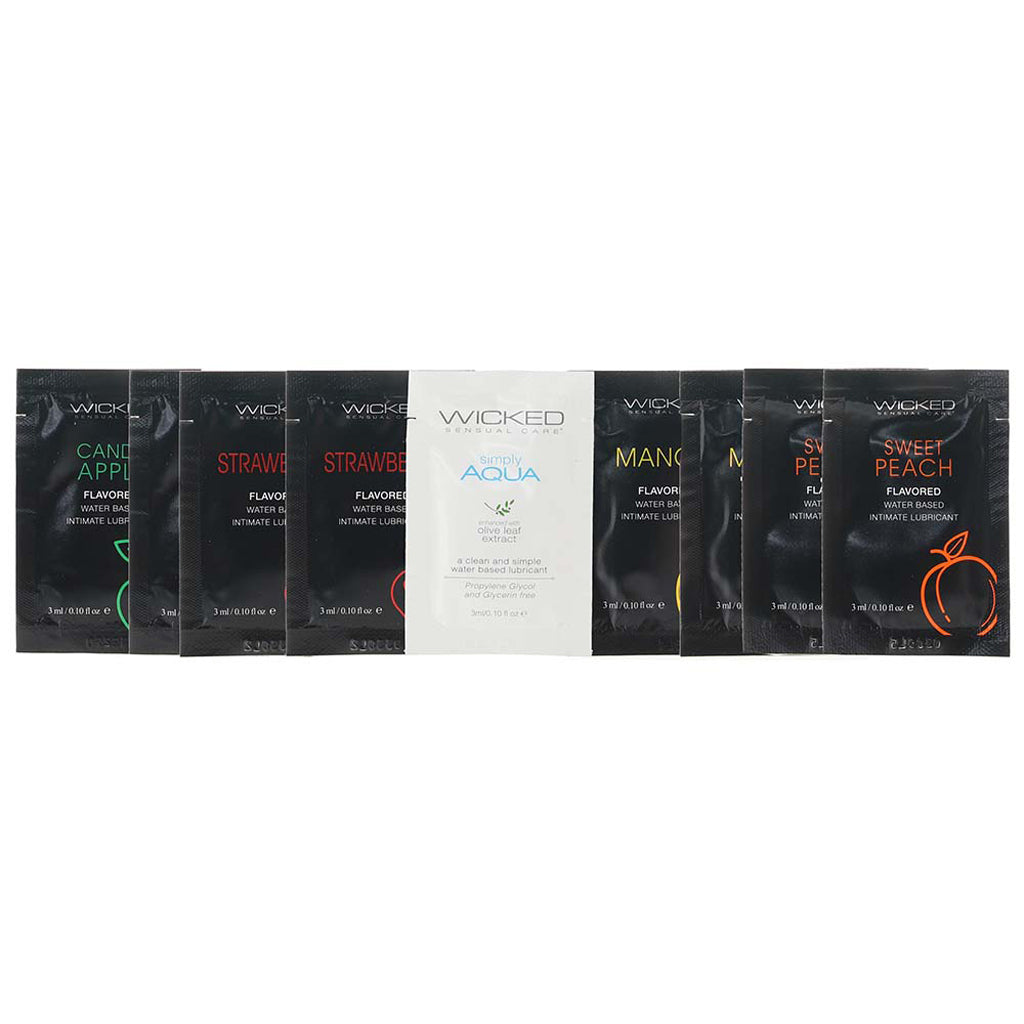 Teasers Fresh Fruit Lube Sampler Lubes and Lotions > Flavored Sex Lubes - Tophatter Daily Deals