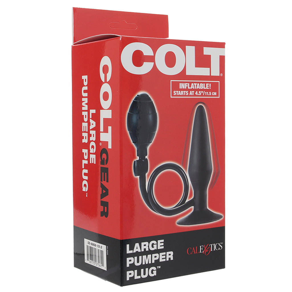 Colt Large Silicone Pumper Plug Anal Sex Toys > Butt Plugs - Tophatter Daily Deals