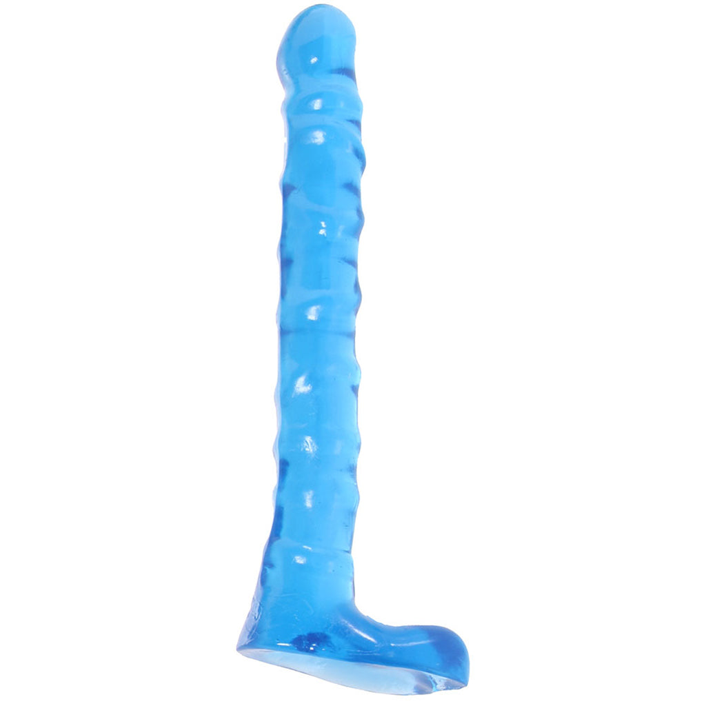Raging Hard-Ons Slimline 9 Inch Ballsy in Blue Dildo Sex Toys > Anal Dildos - Tophatter Daily Deals