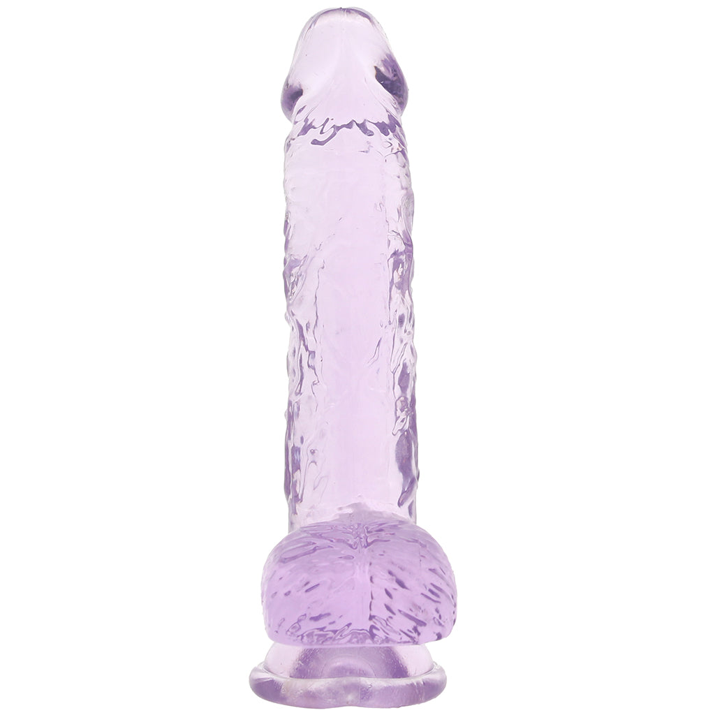 RealRock 5 Inch Realistic Ballsy Dildo in Purple Dildo Sex Toys > Realistic Dildos - Tophatter Daily Deals
