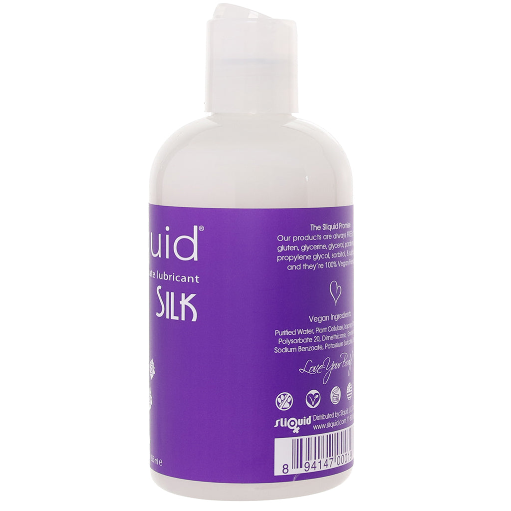 Silk Hybrid Intimate Lubricant in 8.5oz/255ml - Tophatter's Adult Products Lubes and Lotions > Hybrid Lubricants - Tophatter Daily Deals