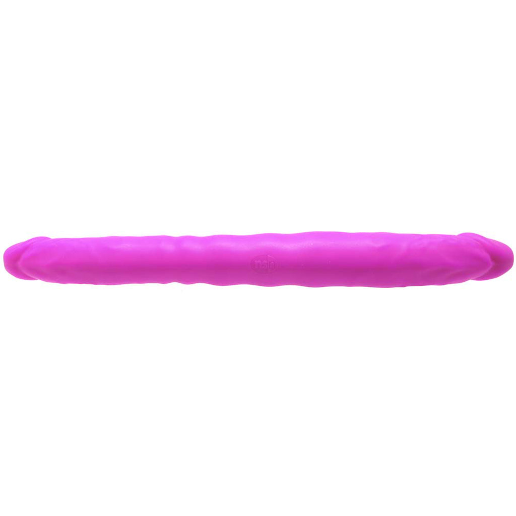 Colours Double Pleasure 12 Inch Dildo in Purple Dildo Sex Toys > Double Ended Dildos - Tophatter Daily Deals