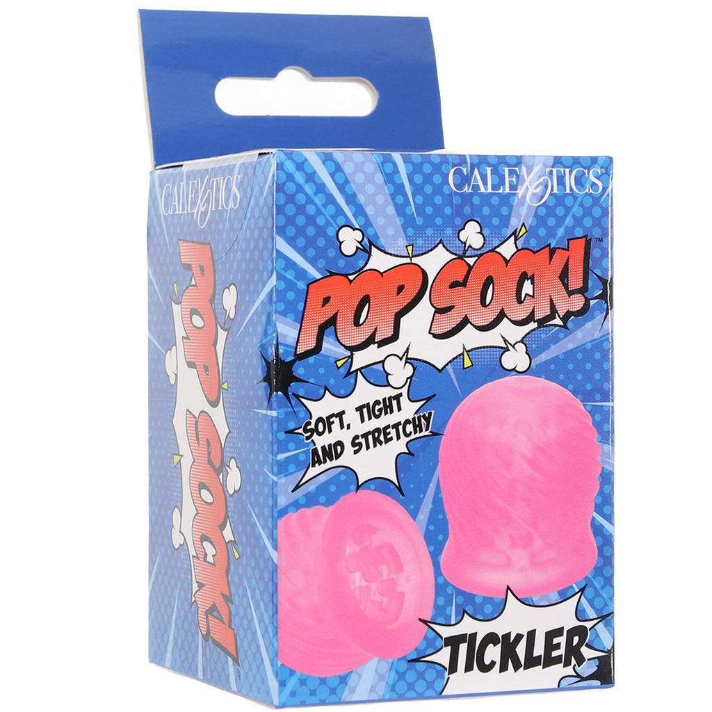 Pop Sock! Tickler Mini Stroker in Pink Sexual Wellness > Gender Expression and Affirmation - Tophatter Daily Deals