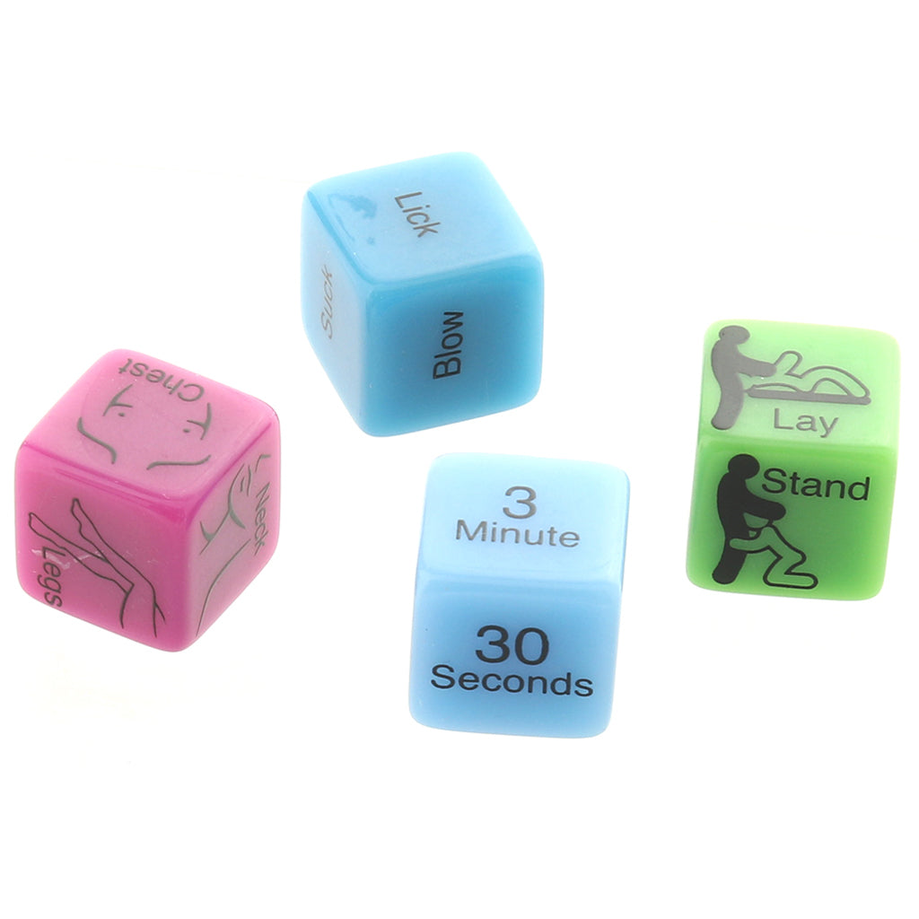 4 Oral Sex Dice Game - Tophatter's Adult Products Sensual Love > Games - Tophatter Daily Deals
