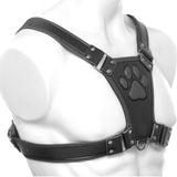 Master Series Alpha Pup Bulldog Harness in Black Bondage and Fetish > Men's Bondage Wear - Tophatter Daily Deals