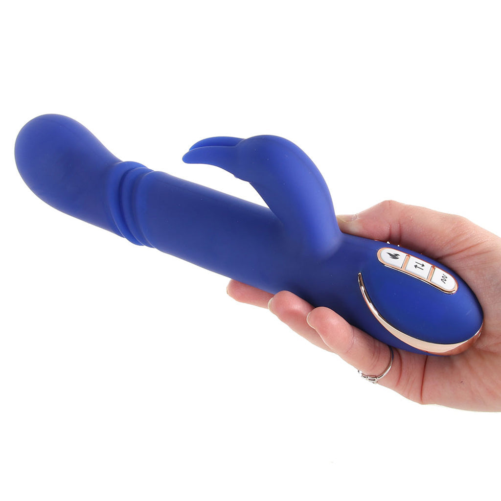 Jack Rabbit Heating Thrusting "G" Rabbit Vibe - Tophatter's Adult Products Vibrators > Rabbit Vibrators - Tophatter Daily Deals